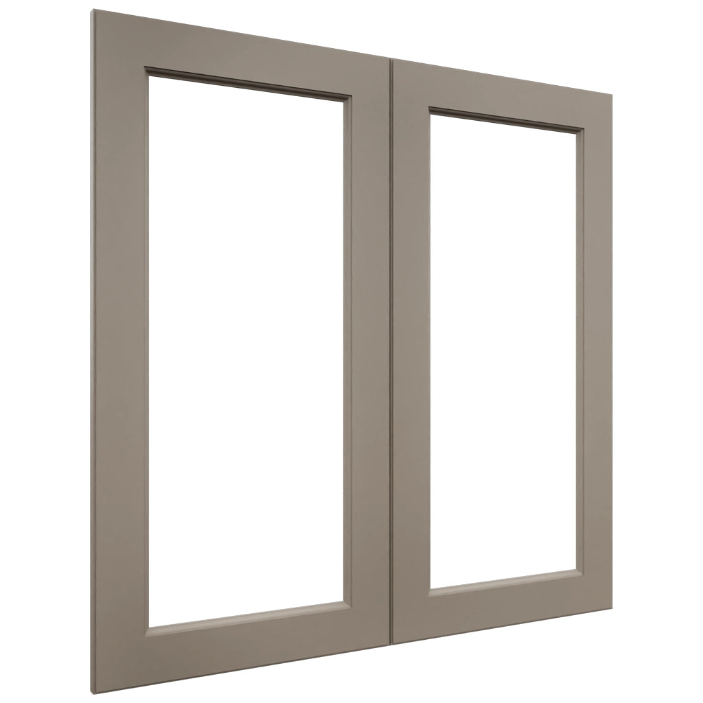 Fabuwood Fusion Oyster DS DFG3636 Wall Prepped Door, Front View