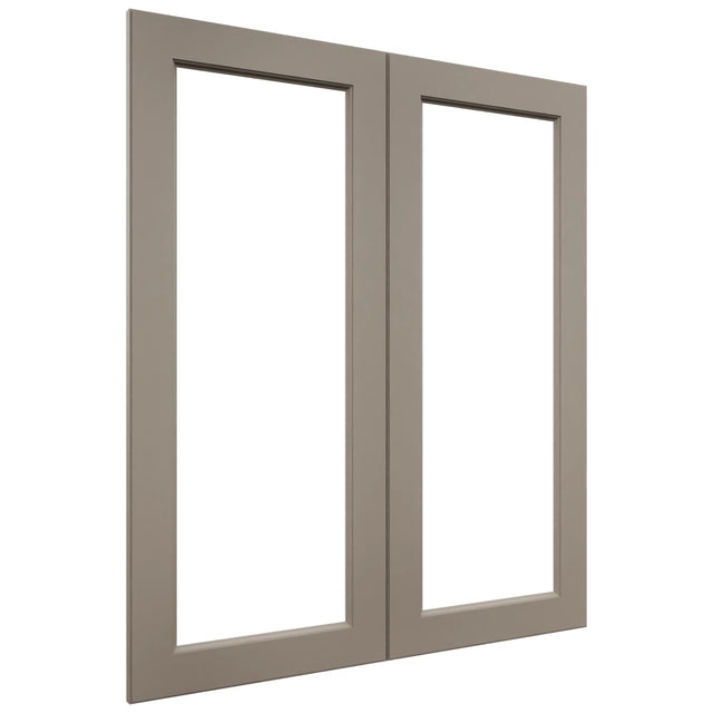 Fabuwood Fusion Oyster DS DFG3642 Wall Prepped Door, Front View