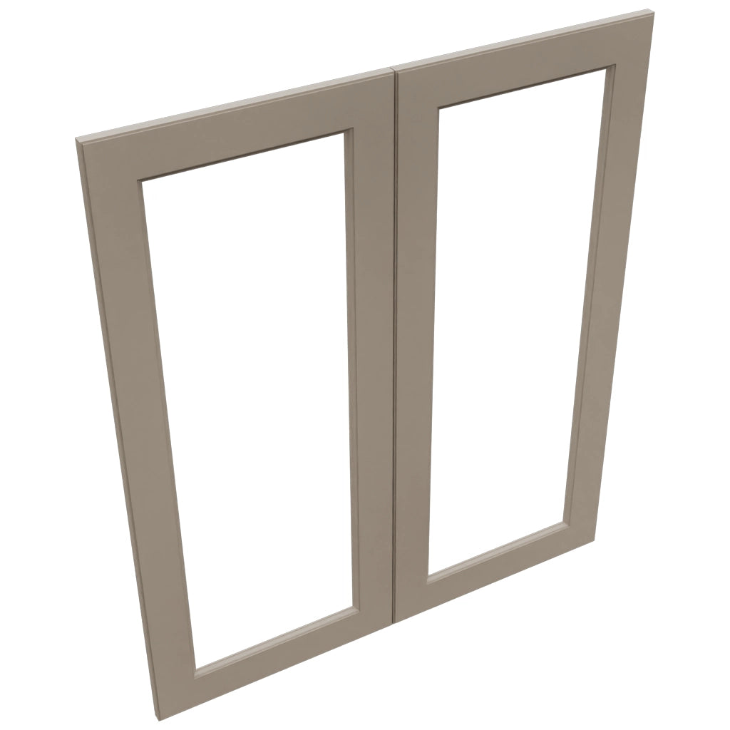 Fabuwood Fusion Oyster DS DFG3642 Wall Prepped Door, Top View