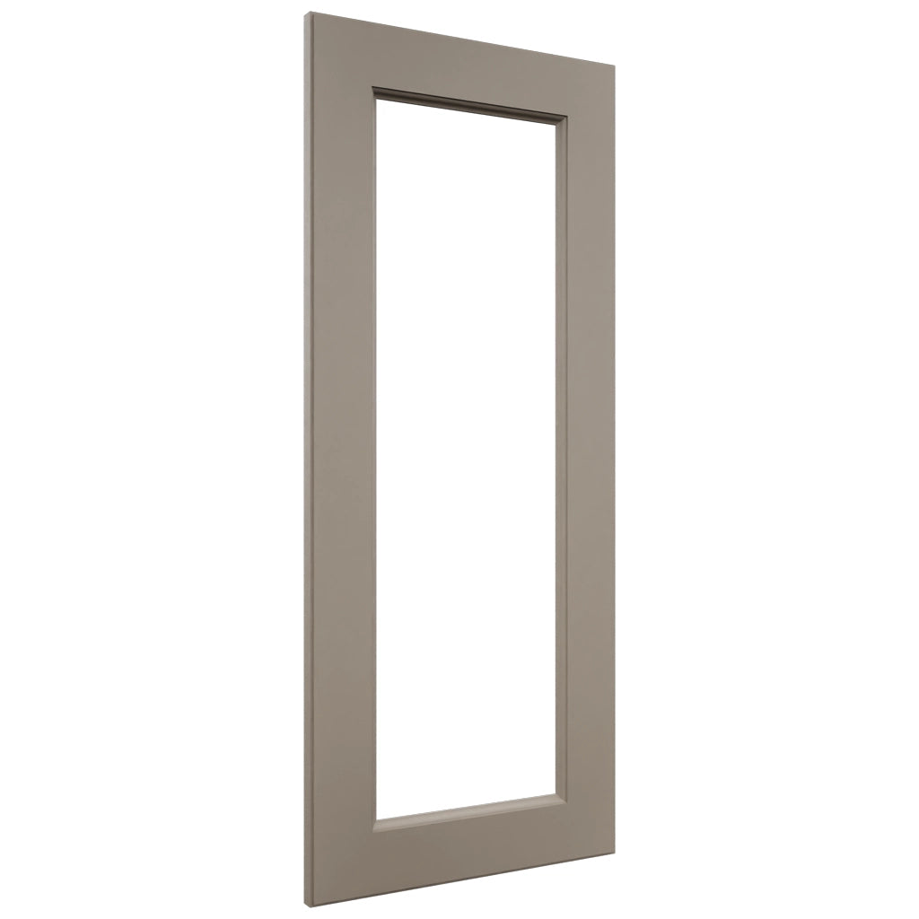 Fabuwood Fusion Oyster DS DFGD2436 Wall Prepped Door, Front View