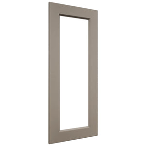 Fabuwood Fusion Oyster DS DFGD2436 Wall Prepped Door, Front View