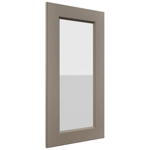 Fabuwood Fusion Oyster DS GDW1530 Wall Glass Door, Front View