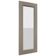 Fabuwood Fusion Oyster DS GDW1536 Wall Glass Door, Front View