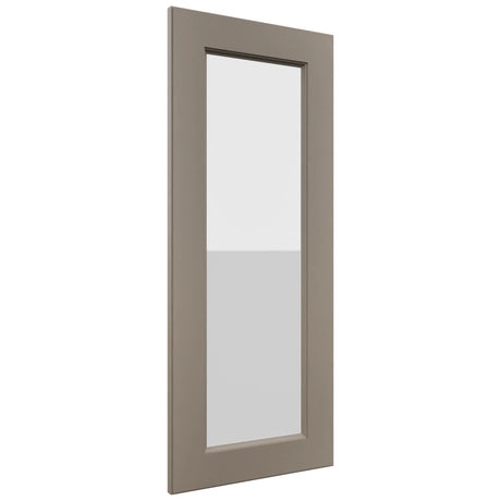 Fabuwood Fusion Oyster DS GDW1536 Wall Glass Door, Front View