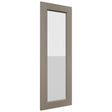 Fabuwood Fusion Oyster DS GDW1542 Wall Glass Door, Front View