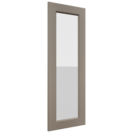 Fabuwood Fusion Oyster DS GDW1542 Wall Glass Door, Front View