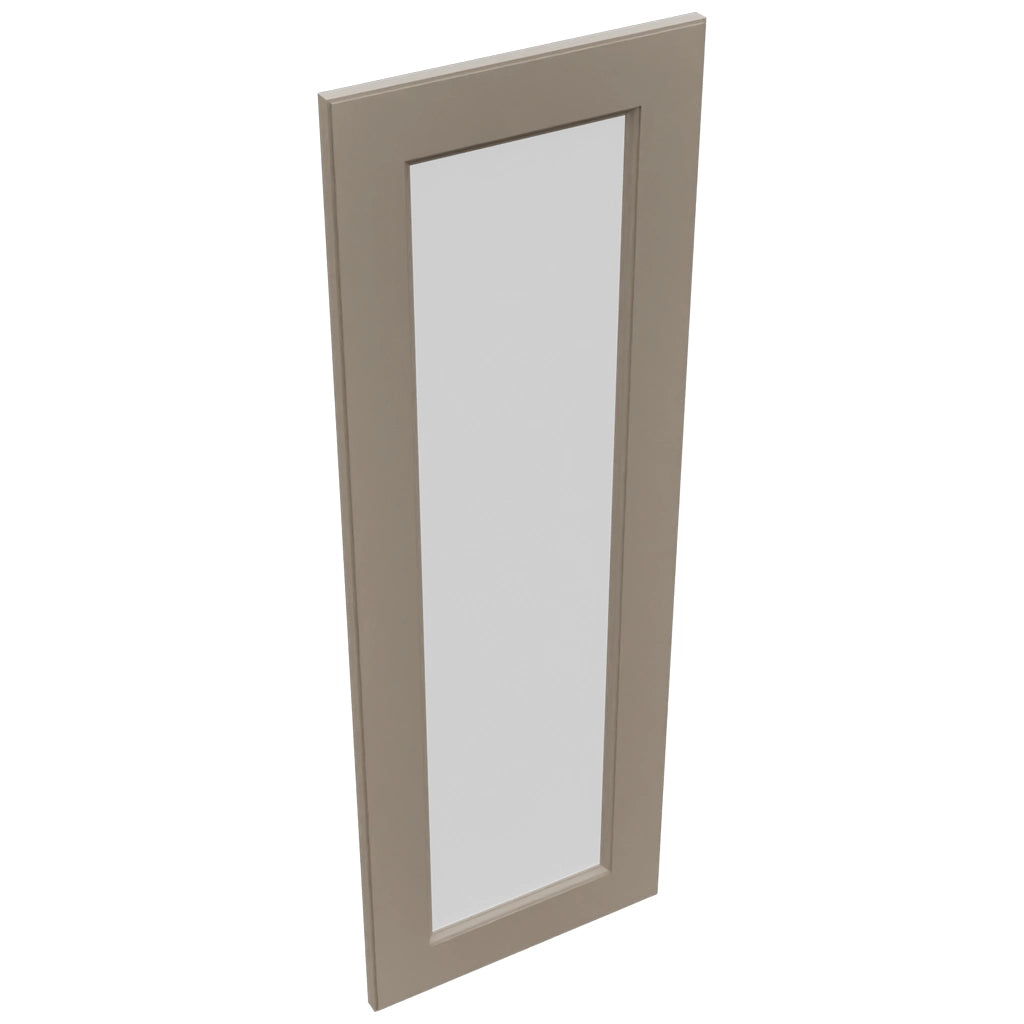Fabuwood Fusion Oyster DS GDW1542 Wall Glass Door, Top View