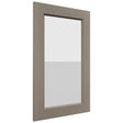 Fabuwood Fusion Oyster DS GDW1830 Wall Glass Door, Front View