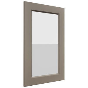 Fabuwood Fusion Oyster DS GDW1830 Wall Glass Door, Front View