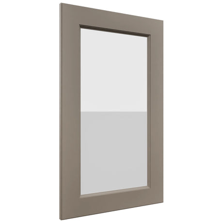 Fabuwood Fusion Oyster DS GDW1830 Wall Glass Door, Front View