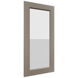 Fabuwood Fusion Oyster DS GDW1836 Wall Glass Door, Front View
