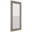 Fabuwood Fusion Oyster DS GDW1842 Wall Glass Door, Front View