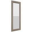 Fabuwood Fusion Oyster DS GDWD1860 Wall Glass Door, Front View