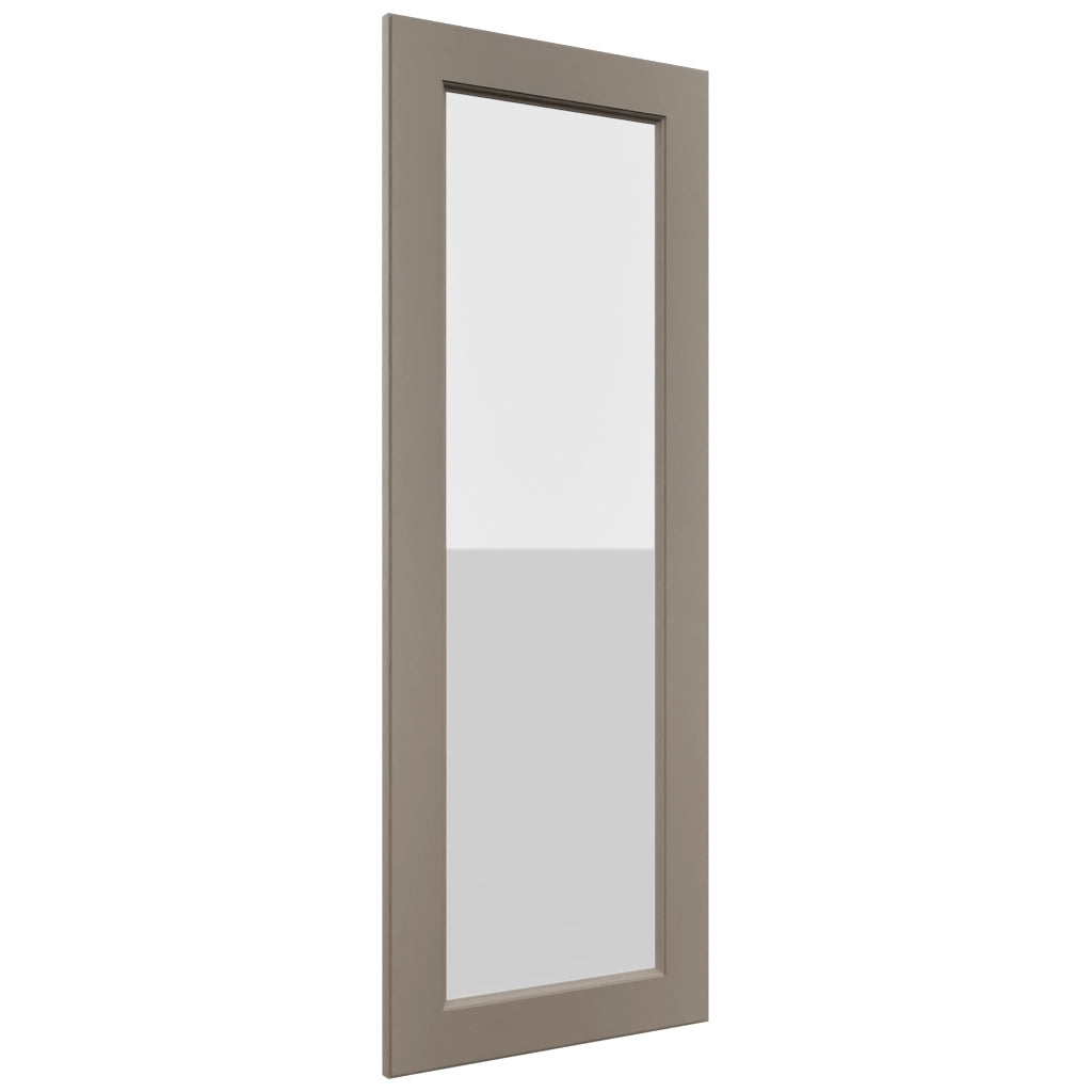 Fabuwood Fusion Oyster DS GDWD1860 Wall Glass Door, Front View