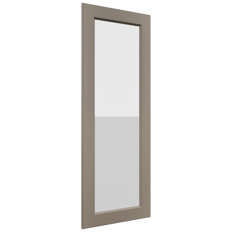 Fabuwood Fusion Oyster DS GDWD1860 Wall Glass Door, Front View