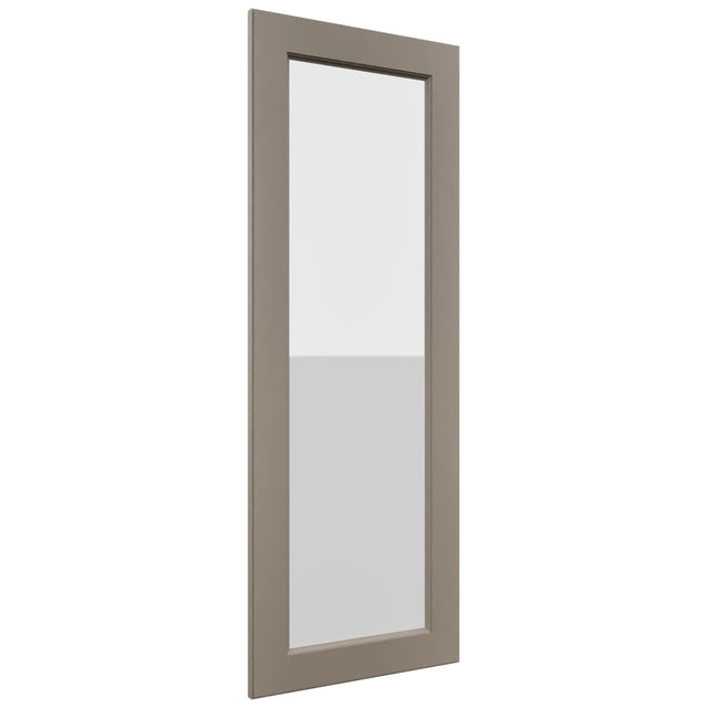 Fabuwood Fusion Oyster DS GDWD1860 Wall Glass Door, Front View