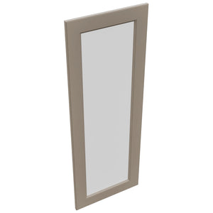 Fabuwood Fusion Oyster DS GDWD1860 Wall Glass Door, Top View