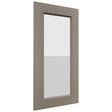 Fabuwood Fusion Oyster DS GDWDC2430 Wall Glass Door, Front View