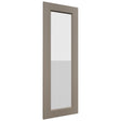 Fabuwood Fusion Oyster DS GDWDC2442 Wall Glass Door, Front View