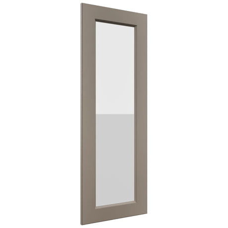 Fabuwood Fusion Oyster DS GDWDC2442 Wall Glass Door, Front View