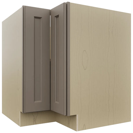 Fabuwood Fusion Oyster ERB33 Base Corner Easy Reach Cabinet, Front View