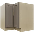 Fabuwood Fusion Oyster ERB36 Base Corner Easy Reach Cabinet, Front View
