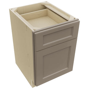 Fabuwood Fusion Oyster FD18 Vanity Desk, Top View