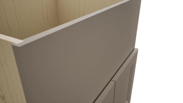 Fabuwood Fusion Oyster FS30 Base Farm Sink Cabinet, Detail View