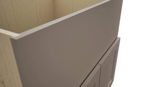 Fabuwood Fusion Oyster FS33 Base Farm Sink Cabinet, Detail View