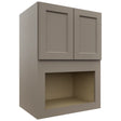 Fabuwood Fusion Oyster MC304221 Wall Microwave Cabinet, Front View