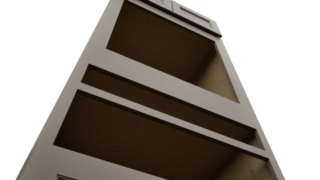 Fabuwood Fusion Oyster OC3384D Tall Oven Cabinet Double, Detail View