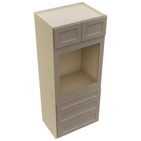 Fabuwood Fusion Oyster OC3384S Tall Oven Cabinet Single, Top View