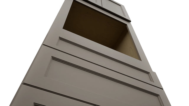 Fabuwood Fusion Oyster OC3396S Tall Oven Cabinet Single, Detail View