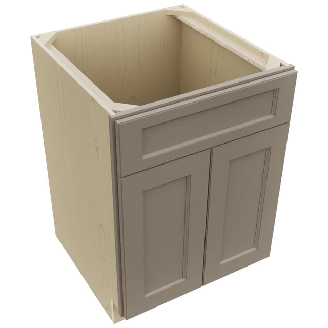 Fabuwood Fusion Oyster SB24 Base Sink Cabinet, Top View