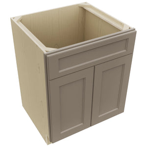 Fabuwood Fusion Oyster SB27 Base Sink Cabinet, Top View