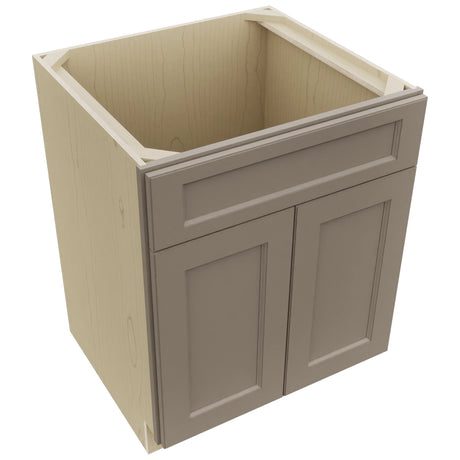 Fabuwood Fusion Oyster SB27 Base Sink Cabinet, Top View