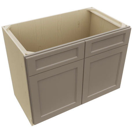 Fabuwood Fusion Oyster SB42 Base Sink Cabinet, Top View
