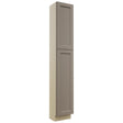 Fabuwood Fusion Oyster TP151290 Tall Pantry Cabinet, Front View