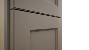 Fabuwood Fusion Oyster TP151290 Tall Pantry Cabinet, Detail View