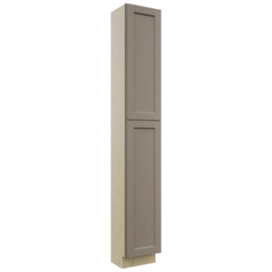 Fabuwood Fusion Oyster TP151296 Tall Pantry Cabinet, Front View
