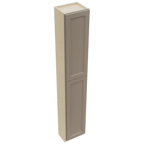 Fabuwood Fusion Oyster TP151296 Tall Pantry Cabinet, Top View