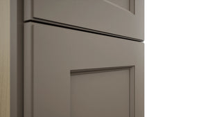 Fabuwood Fusion Oyster TP152490 Tall Pantry Cabinet, Detail View