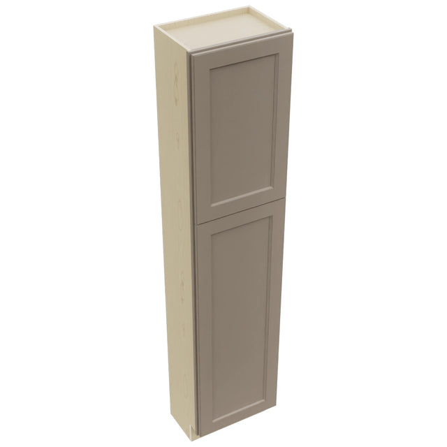 Fabuwood Fusion Oyster TP181284 Tall Pantry Cabinet, Top View