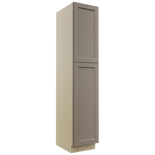 Fabuwood Fusion Oyster TP182490 Tall Pantry Cabinet, Front View