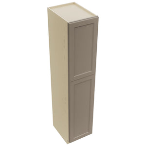 Fabuwood Fusion Oyster TP182490 Tall Pantry Cabinet, Top View