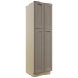 Fabuwood Fusion Oyster TP242484 Tall Pantry Cabinet, Front View