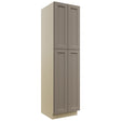 Fabuwood Fusion Oyster TP242490 Tall Pantry Cabinet, Front View