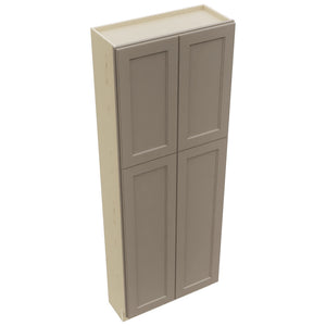 Fabuwood Fusion Oyster TP301284 Tall Pantry Cabinet, Top View