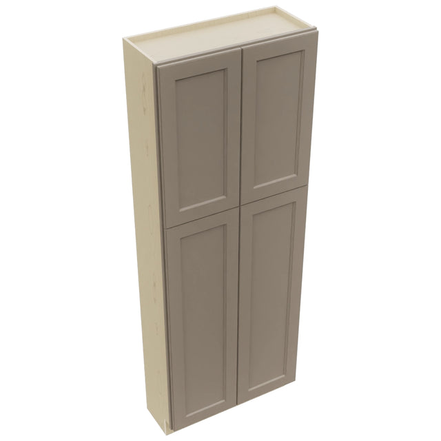 Fabuwood Fusion Oyster TP301284 Tall Pantry Cabinet, Top View