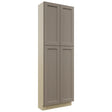 Fabuwood Fusion Oyster TP301290 Tall Pantry Cabinet, Front View